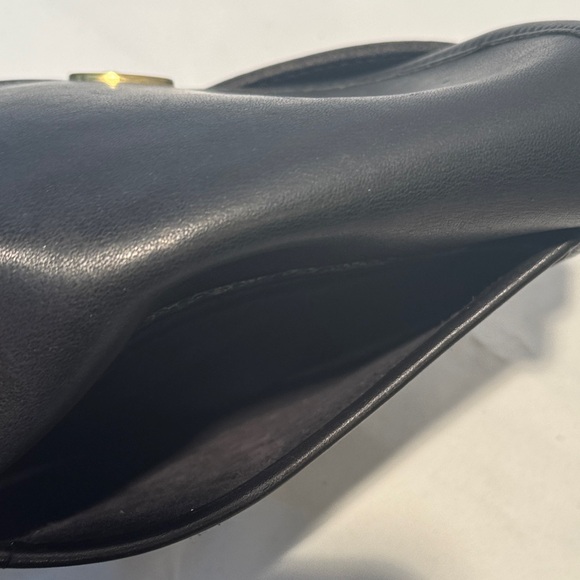 Coach vintage Black Leather Crossbody Bag - Picture 11 of 16